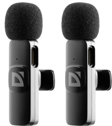 Микрофон Defender Talky-138 wrls,  черный [64138]