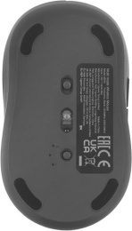Мышь Ugreen M556 75129 (серый) полноразмерная мышь, беспроводная Bluetooth/беспроводная радио, сенсор оптический 4000 dpi, 8 кнопок, колесо с нажатием, цвет серый