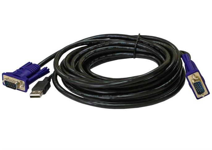 Кабель KVM ORIGO OKVMCU3 3м, черный [okvmcu3/a1a]