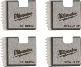 Плашка для резьбонарезного инструмента Milwaukee FPTD 3/4" BSPT Alloy (4932480228) (резьба: 3/4", сталь: легированная, тип резьбы: BSPT)