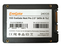 ExeGate SSD 256GB Next Series EX280462RUS {SATA3.0}