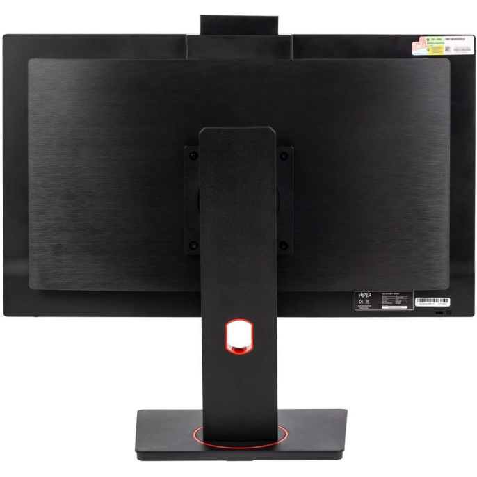 Моноблок/ HIPER V6   23.8"(1920x1080 (матовый) IPS)/Intel Core i5 14400(2.5Ghz)/16384Mb/512PCISSDGb/noDVD/BT/WiFi/war 1y/6.45kg/черный/Win11Pro + Cam 5.0 SD/Беспроводные МК/WiFi6