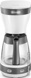 Кофеварка капельная DeLonghi ICM16210.WS 0132301131