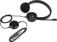 Гарнитура Jabra Evolve 20,  для компьютера, накладные,  проводные, черный [4999-823-169]