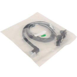 Кабель ACD-RA8643-RASATASB-08M 6705171 , Internal SFF8643 угловой -to- 4*SATA угловой +SB HDmSAS RightAngle -to- 4*SATA RightAngle +SideBand 75cm аналог 2279900-R MD-6705171