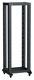 Стойка двухрамная ITK Linea (LF05-42U66-2RM) 42U 600ммX600мм 700кг черный