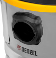 Строительный пылесос Denzel RVC30 1400Вт уборка: сухая/влажная/выдув/сбор воды серебристый (28203)