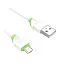 LDNIO LD_B4506 LS34/ USB кабель Micro/ 1m/ 2.4A/ медь: 86 жил/ White