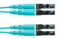 Патч-корд Panduit FX2ELLNLNSNM003 2x50/125 OM3 LC дуплекс-LC дуплекс 3м LSZH аквамарин