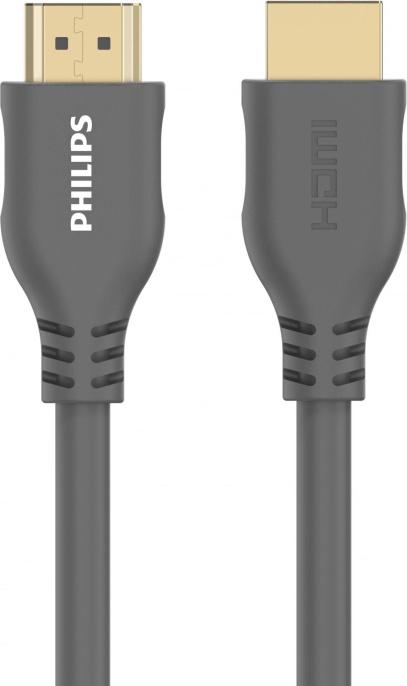 Кабель аудио-видео Philips 8K 60 Гц Ultra HD HDMI m /HDMI m 1.5м. позолоч.конт. серый SWV7110C/56