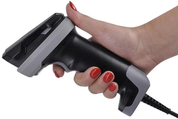 Сканер штрих-кода MERTECH 2410 Superlead 1D/2D проводное черный [4231]