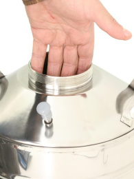 Дистиллятор Магарыч Деревенский 20 0.8л/ч V 20л серебристый