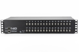 Сетевой концентратор USB NIO-EUSB 32EPCL USB/IP хаб на 32 порта с 2 блоком питания / Ethernet 2 x 10/100/1000 Mb. (отказоустойчивый кластер)