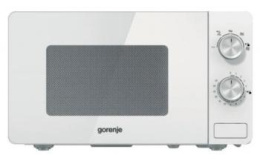 Микроволновая печь Gorenje MO20E1W2, 800Вт, 20л, белый