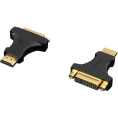 Адаптер-переходник Vention DVI 24+5 F/ HDMI 19M Двунаправленный (AIKB0)