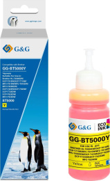 Чернила G&G GG-BT5000Y, 70мл, желтый