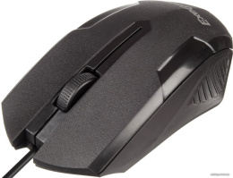 Мышь ExeGate Professional Standard SH-9025L (USB, оптическая, 1000dpi, 3D, 3 кнопки и колесо прокрутки, длина кабеля 2м, черная, Color Box) EX264097RUS