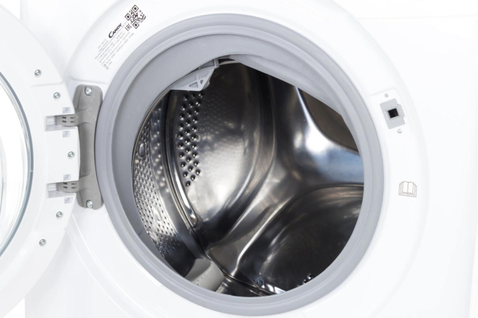 Стиральная машина узкая Candy Smart Pro CSOW4 1364T/2-07, с фронтальной загрузкой, 6кг, 1300об/мин, с паром, с сушкой