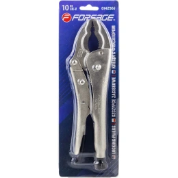 Гейферный зажим Forsage с двойным овальным захватом 10"-250мм, в блистере F-614250J 421 (F-614250J(421))