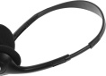Гарнитура Defender Aura 102,  для компьютера, накладные,  проводные, черный [63102]