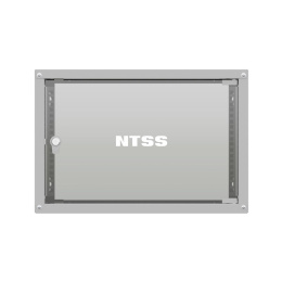 Шкаф коммутационный NTSS Lime NTSS-WL6U5545GS настенный,  стеклянная передняя дверь,  6U,  550x370x450 мм