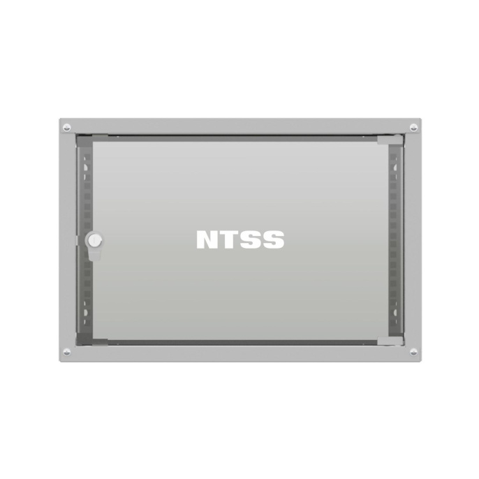 Шкаф коммутационный NTSS Lime NTSS-WL6U5545GS настенный,  стеклянная передняя дверь,  6U,  550x370x450 мм