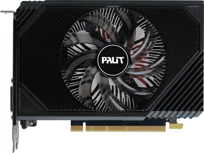 Видеокарта Palit NVIDIA  GeForce RTX 3050 PA-RTX3050 STORMX 6ГБ StormX, GDDR6, Ret [ne63050018je-1070f/1072f]