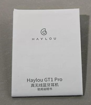 Наушники Haylou GT1 Pro Black (Bluetooth 5.0)