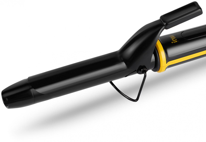 Щипцы Vitek VT-8422 BK 40Вт черный/желтый макс.темп.:210С покрытие:керамическое 8422-VT