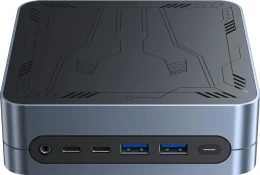 Неттоп Chuwi LarkBox S Intel Core i3 1220P 1.5Ghz /16384Mb/512SSDGb/Int:Intel UHD Graphics/BT/WiFi/war 1y/0.4kg/Gray+Black/Win11Pro + Aluminum+plastic/RAM slot*2/bracket/USB2.0*2/USB3.2*2/Type-C*1/HDMI*2/DP*1/RJ45*2/WIFI5,BT5.1/bracke CWI605SP