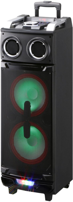 Музыкальный центр Supra SMB-980, 180Вт, с караоке, Bluetooth, FM, USB, SD, черный