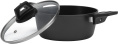 Кастрюля 4л Polaris Graphit 24C,  алюминиевая, с крышкой