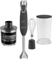 Блендер Polaris Silent PHB 1384,  погружной,  черный/серебристый