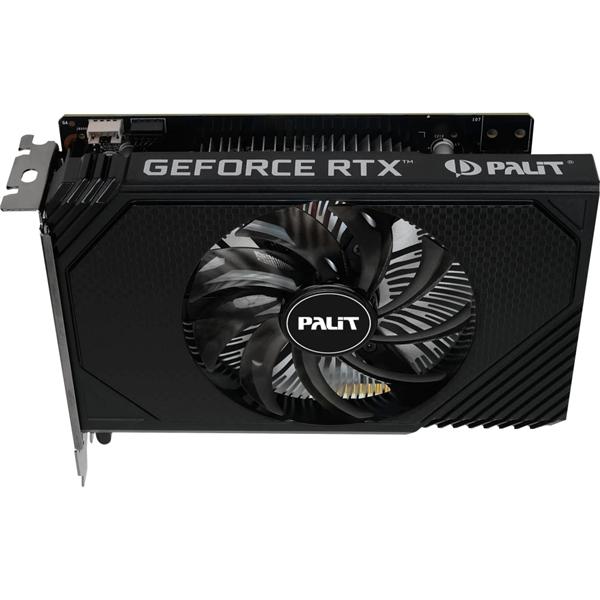 Видеокарта NVIDIA GeForce Palit RTX 3050 StormX 6GB NE63050018JE-1072F 6Gb GDDR6 DVI+HDMI+DP RTL