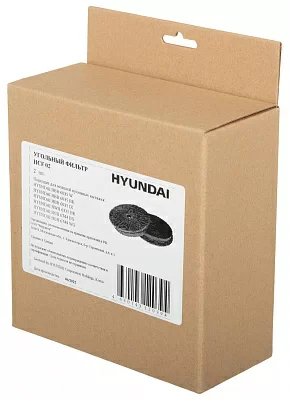 Комплект фильтров Hyundai HCF 02 черный (2шт.)