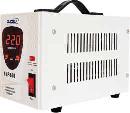 Стабилизатор напряжения RUCELF СтАР-500,  0.5кВт белый