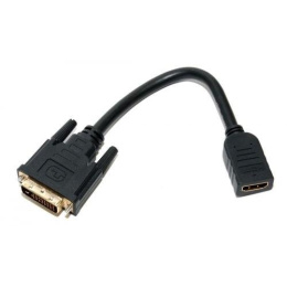 5bites BC-HDF2DVI Кабель-5bites Адаптер DVI 24+1 M / HDMI F, зол.разъемы
