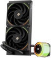 Кулер для процессора (СЖО) 1stPlayer CC 240 Черный (CC-240-BK) (Intel LGA1851/1700/1200/115x/2011/1366, AMD AM5/AM4/AM3/AM2/FM2/FM1, крепление на винтах, размер радиатора: 277x119x27мм, размер вентилятора: 120x120x25мм, размер водоблока: 73.7x73.7x58.4мм,