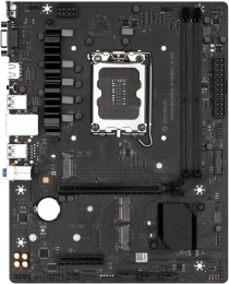 Материнская плата Maxsun MS-Challenger B760M-N D5 V2 mATX, 24.5x19 см, Intel B760, 2xDDR5 DIMM, 6000МГц, до 96GB, звук 5.1, 3xSATA3.0 6Gb/s , 2xM.2, 1xPCIe4.0x16, 1xPCIe3.0x4, 1хHDMI, 1xVGA
