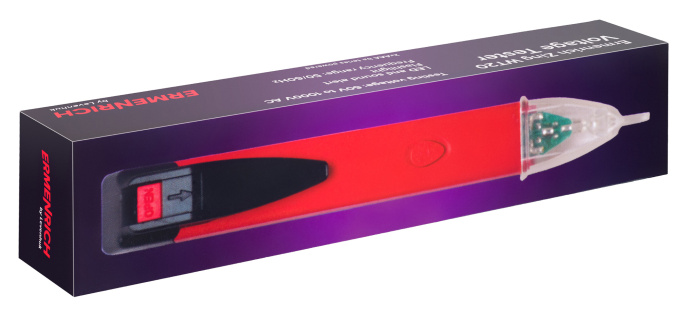 Индикатор напряжения Ermenrich Zing WT20, красный