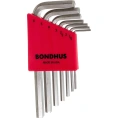 Набор из 7 хромированных ключей BONDHUS S 1.5-6mm 16292
