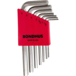 Набор из 7 хромированных ключей BONDHUS S 1.5-6mm 16292