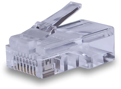 Коннектор Suprlan 10-0209 UTP кат.5E RJ45 серый (упак.:100шт)