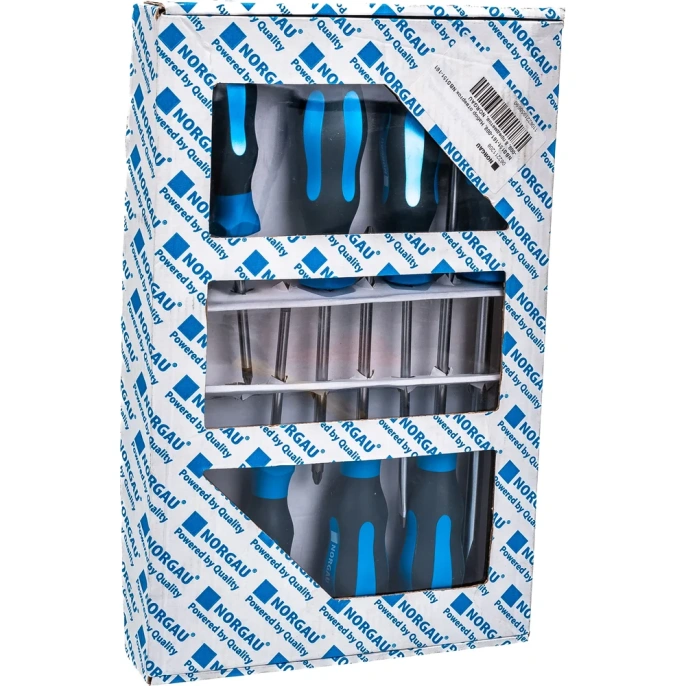 Набор шлицевых и крестовых отверток NORGAU NBS151-161-008 8 предметов 062211208