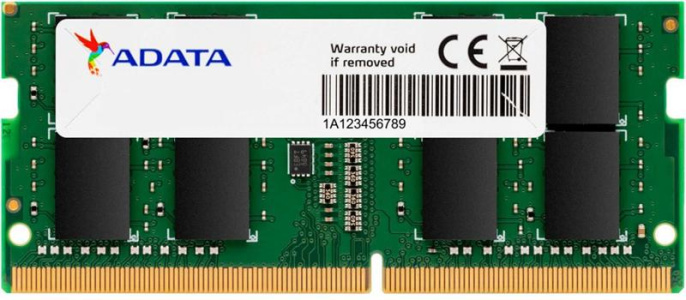 Оперативная память A-Data AD4S32008G22-SGN DDR4 -  1x 8ГБ 3200МГц, для ноутбуков (SO-DIMM),  Ret