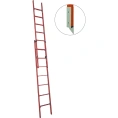 Диэлектрическая стеклопластиковая приставная, раздвижная лестница Антиток мягкий грунт ЛСПРД-4.0 Евро МГ 471574