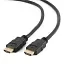 Кабель HDMI Cablexpert 19M/19M, v2.0, серия Light, позол. контакты, экран, 1м, черный, пакет (CC-HDMI4L-1M)