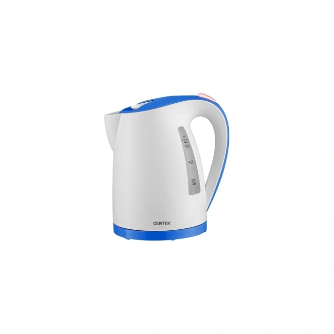 Чайник Centek 1.7 л, 2200 Вт, LED, матовый корпус, защита от включения без воды CT-0026 White