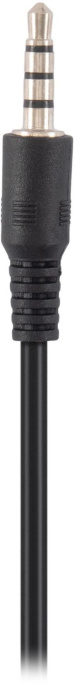 Наушники с микрофоном Оклик HS-M600 черный 1.8м накладные оголовье (1900372)