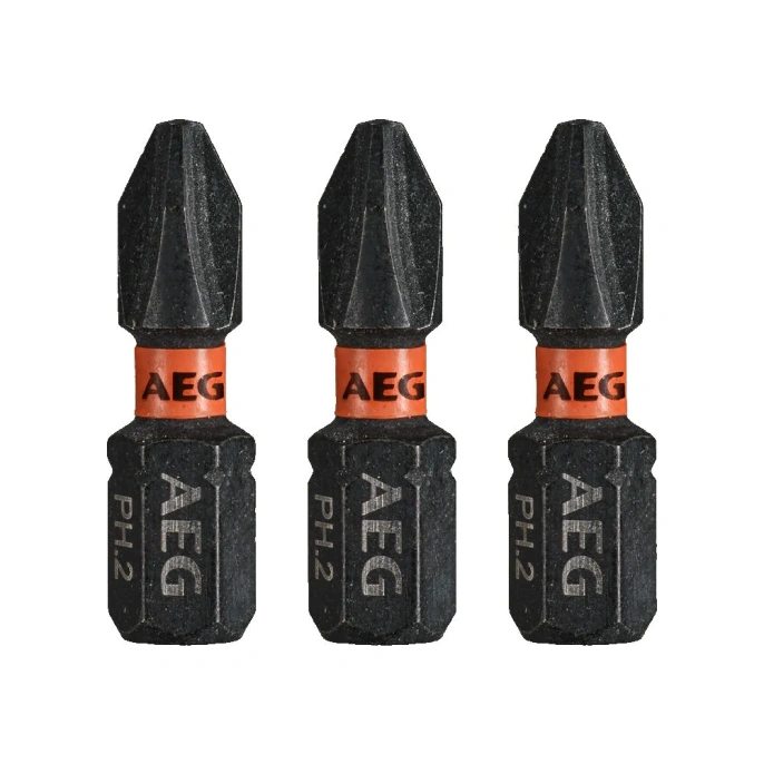 Биты ударные AAK253PH2 (3 шт; PH2; 25 мм) AEG 4932479168